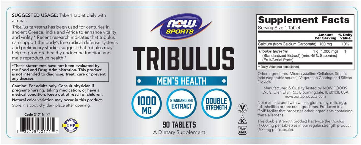 Tribulus 1000 mg - 90 Compresse
