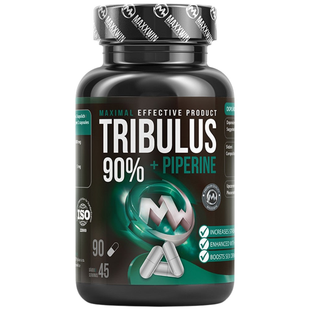 Tribulus 90% + Piperina - 90 capsule