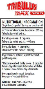 Tribulus Max Caps 200 mg 120 capsule