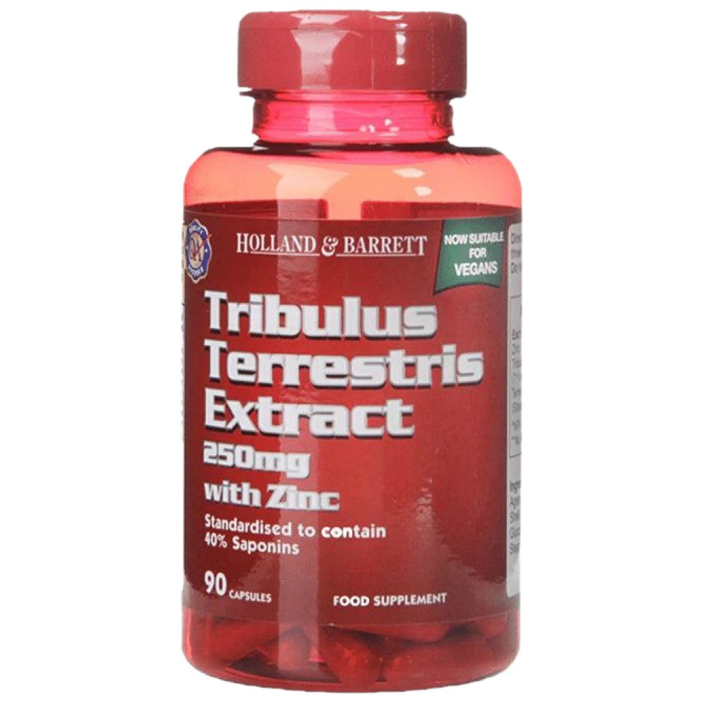 Estratto di Tribulus Terrestris 250 mg (equivalente a 1750 mg)/+ Zinco 90 capsule