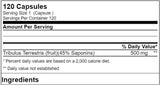 Tribulus XS 120 capsule
