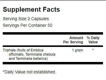 Triphala 500 mg - 100 capsule