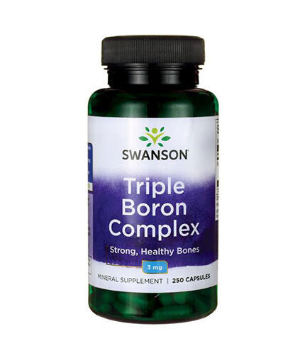 Complesso di triplo boro 3 mg - 250 capsule