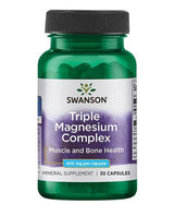 Complesso di triplo magnesio 400 mg - 30 capsule