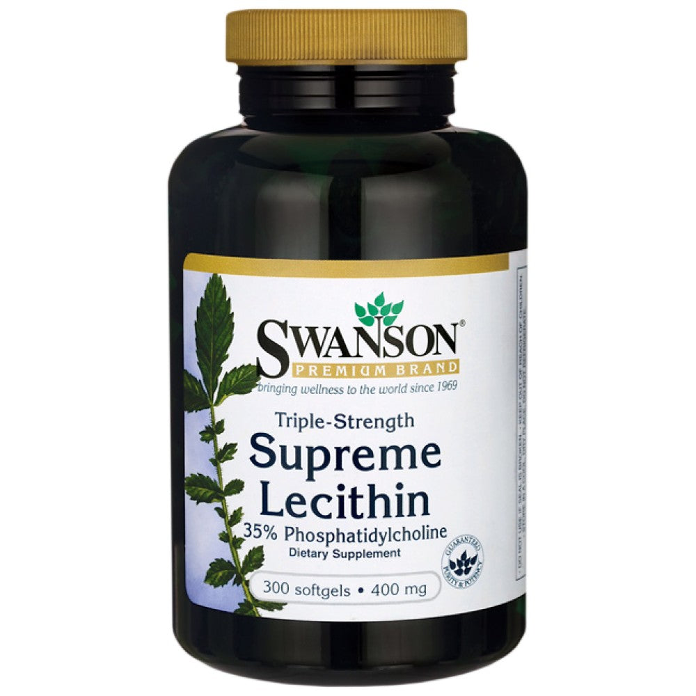 Capsule gel di lecitina suprema a tripla forza 300