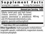 Tristano | Tribulus bulgaro con 50% di saponine furostanoliche 200 mg - 60 capsule