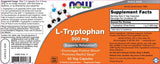 Triptofano 500 mg - 60 capsule