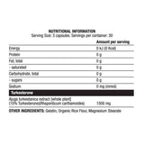 Turco 1500 mg | Estratto di Turkesterone 10% - 90 capsule