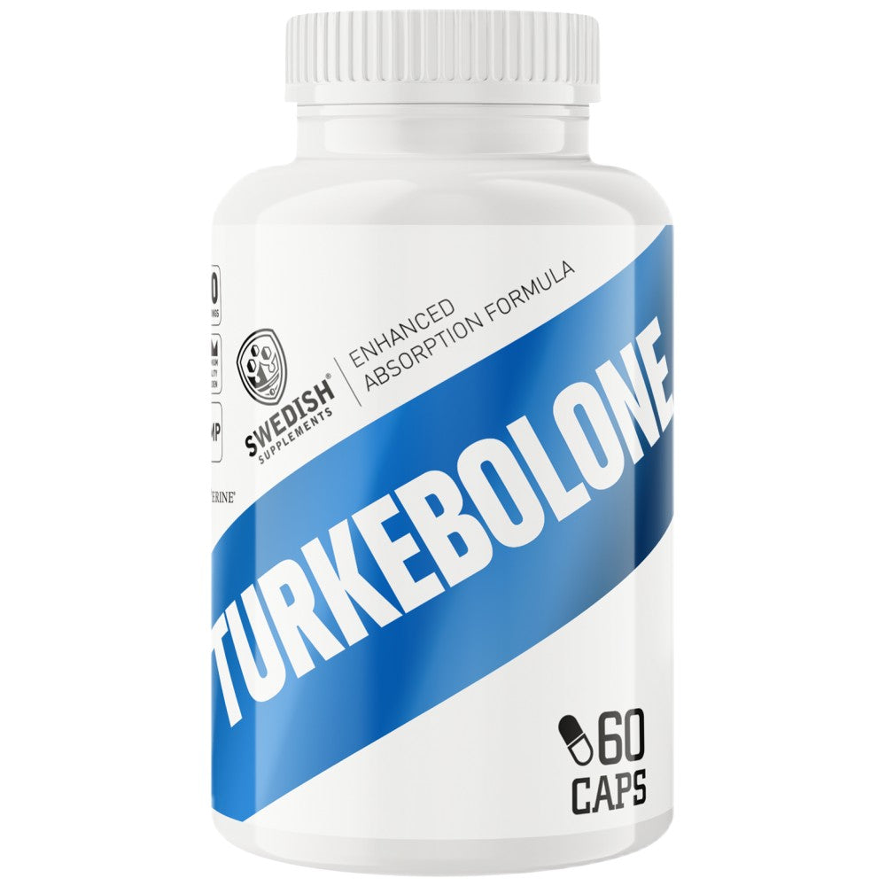 Turkebolone | Turkesterone 500 mg con BioPerine® - 60 capsule