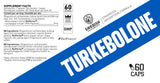 Turkebolone | Turkesterone 500 mg con BioPerine® - 60 capsule