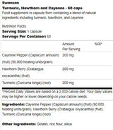 Curcuma, Biancospino e Caienna 60 capsule
