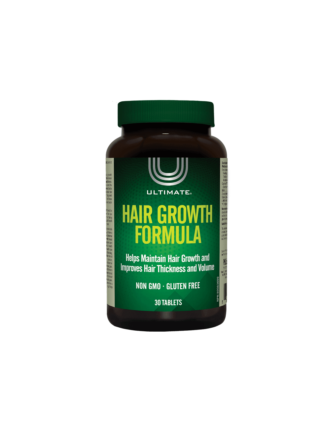 Ultimate® Hair Growth Formula x 30 compresse (per l'alopecia androgenetica)