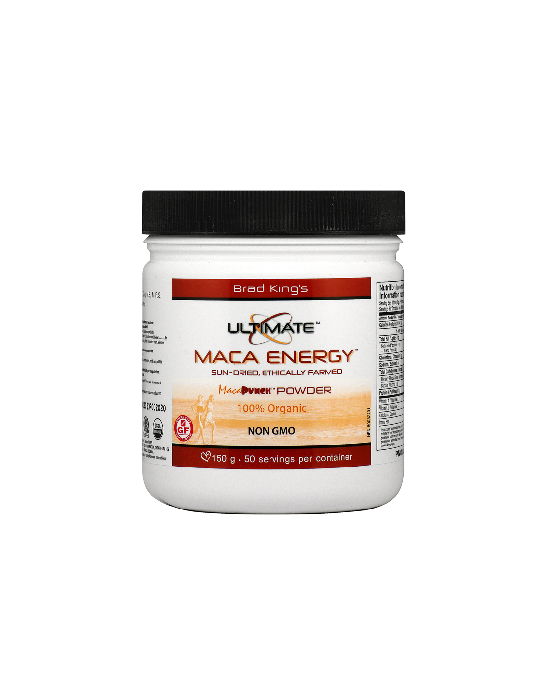 Ultimate® Maca Energy Organic/ Maca 150 g polvere x 50 dosi <tc>Natural Factors</tc>