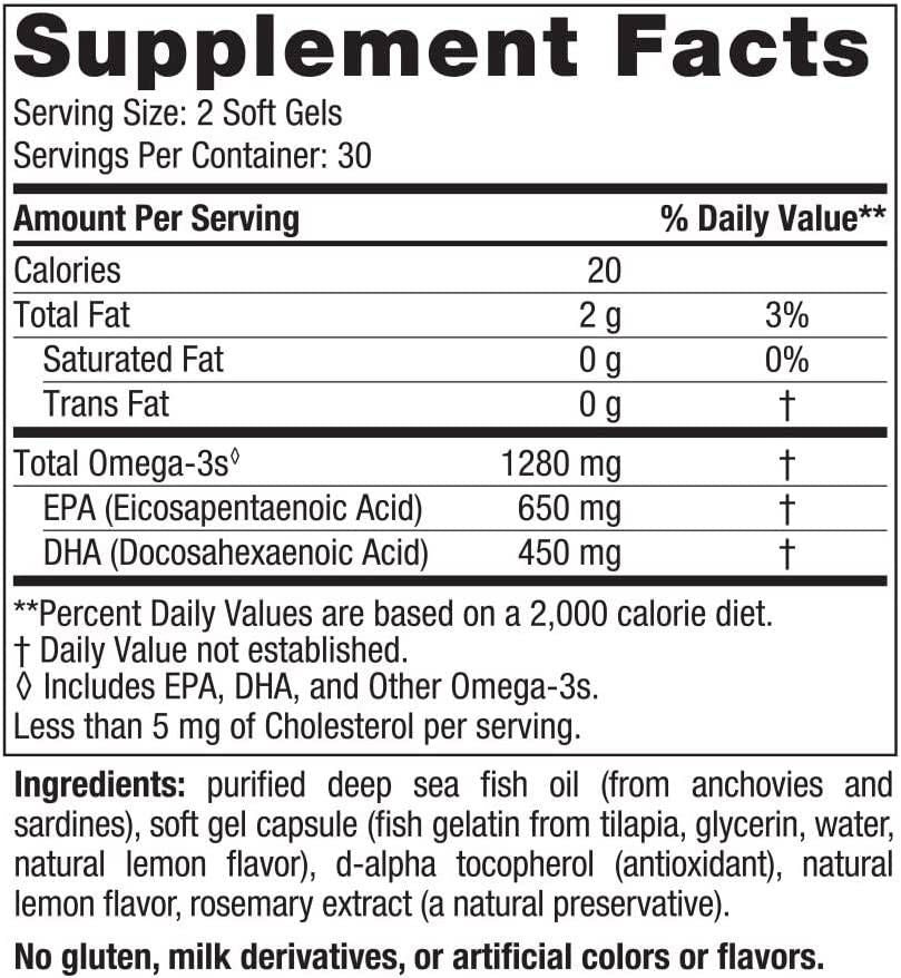 Ultimate Omega 1280 mg - 60 capsule di gel