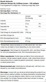 Ultimate Omega 2X 2150 mg - 120 capsule molli