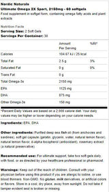 Ultimate Omega 2X Sport - 60 capsule molli