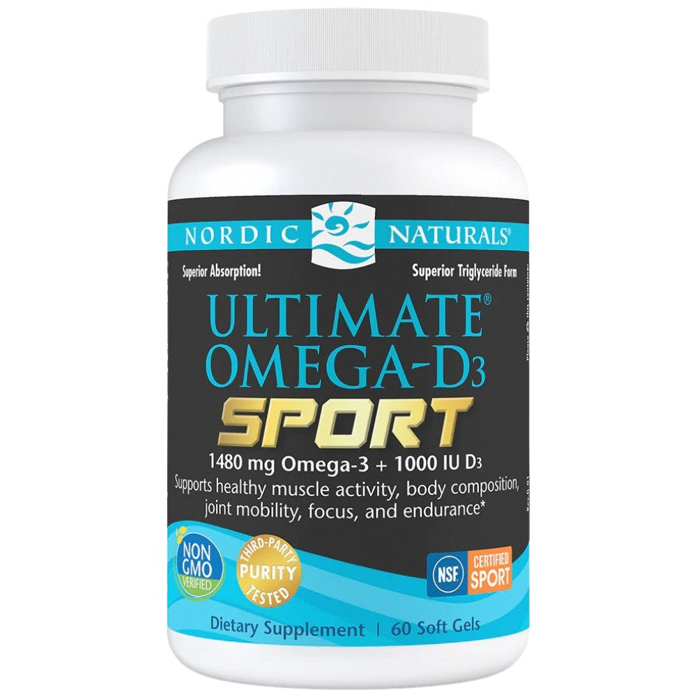 Ultimate Omega-D3 Sport 1480 mg - 60 capsule di gel