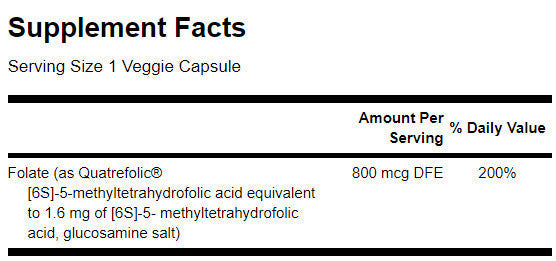 Ultra Folato 800 mcg - 30 capsule