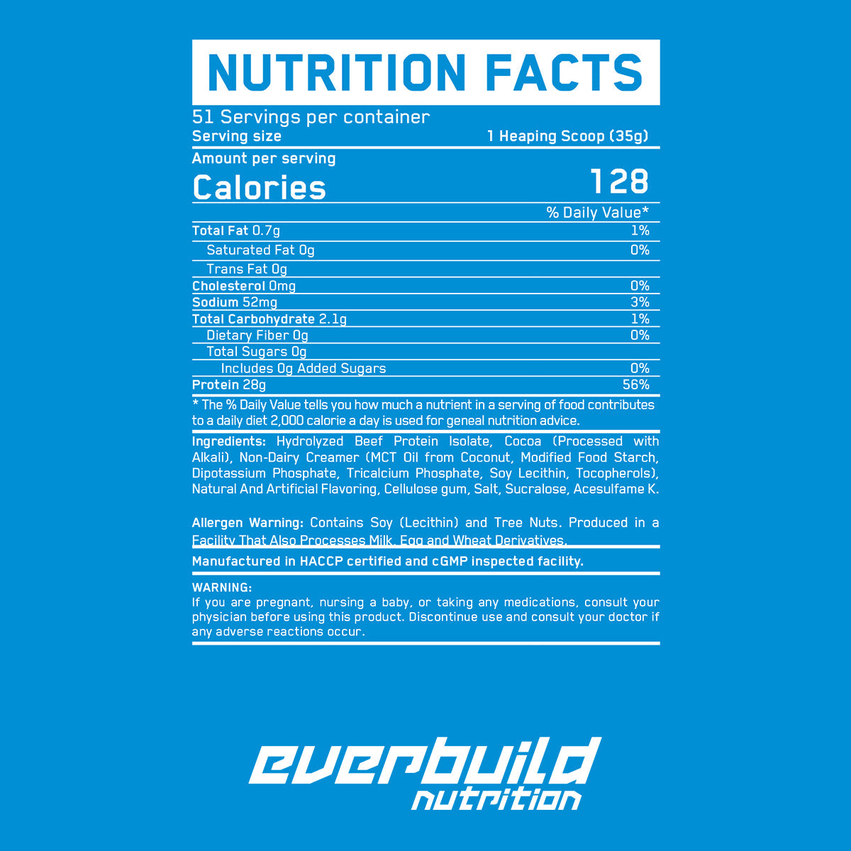 Proteine ​​isolate di manzo al 100% Ultra Premium - 1.816 kg