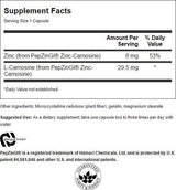 Ultra Zinco Carnosina (PepZin GI) 37,5 mg 60 capsule