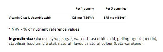 Caramelle gommose UltraVit Vitamina C/60 caramelle gommose