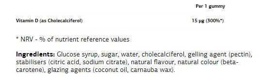 UltraVit caramelle gommose vitamina D/60 caramelle gommose