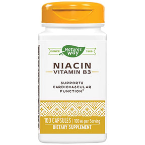 Niacin 100 mg - 100 capsules - Nutra Best Europe