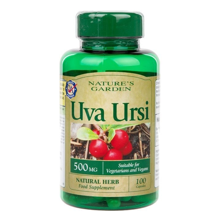 Uva ursina (Uva Ursi) 500mg 100 capsule OLANDA & BARRETT