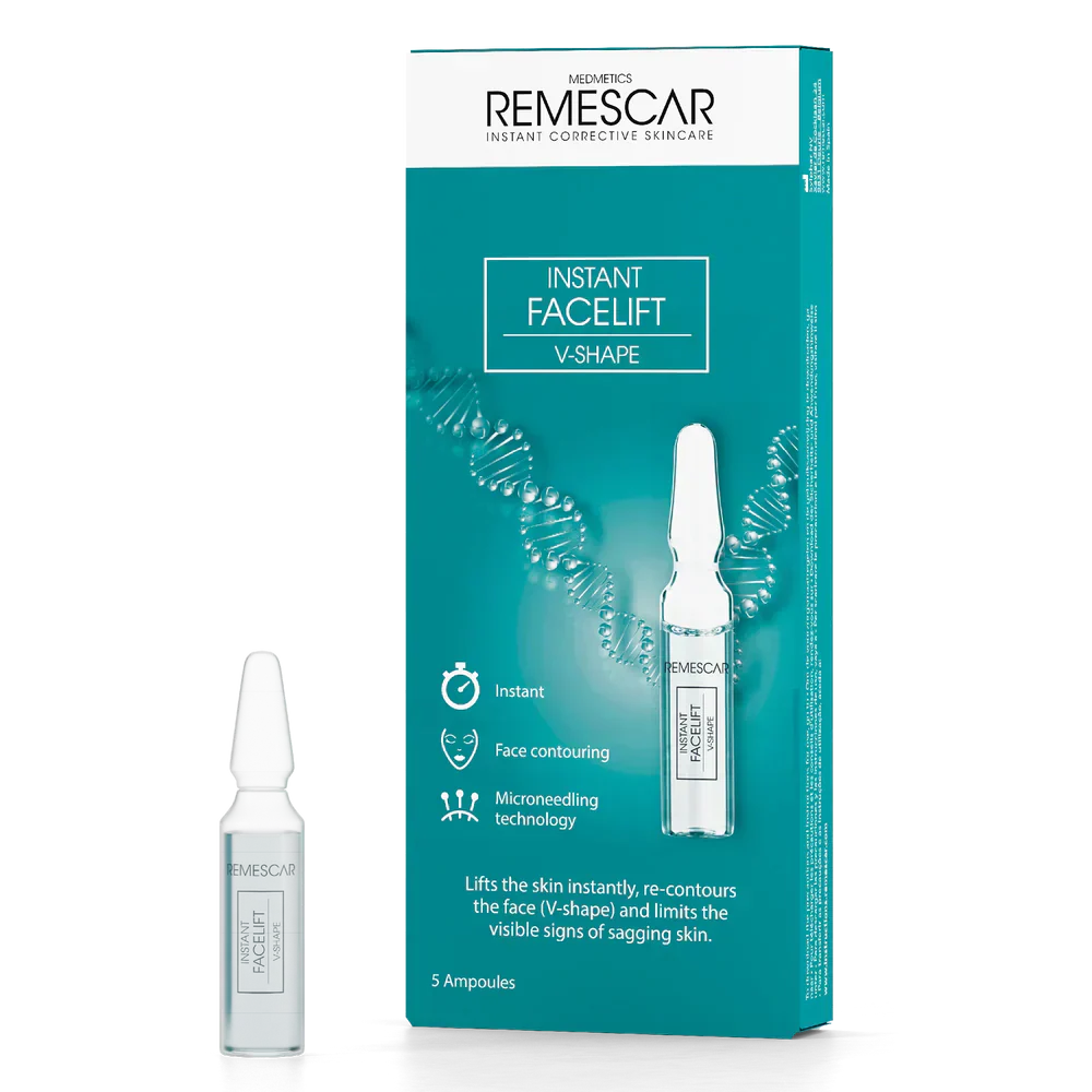Fiale per lifting istantaneo e contorno viso a V 5x2ml