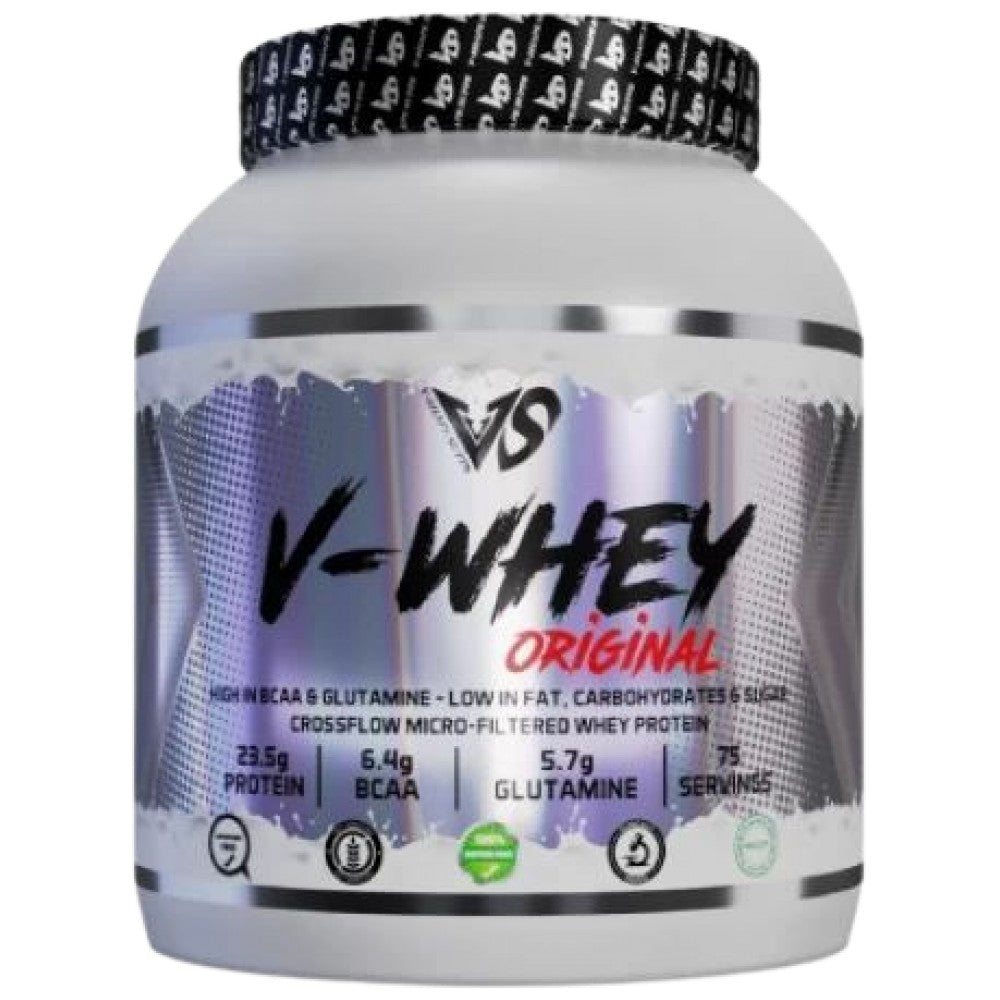 V-Whey originale | Ad alto contenuto di BCAA e glutammina - 2250 grammi