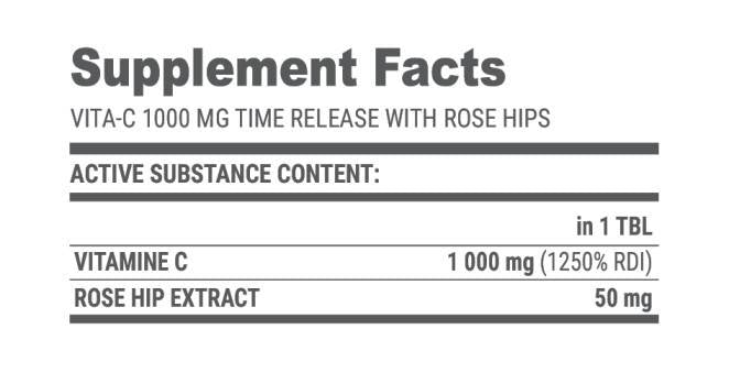 VITA-C Time Release 1000 - 100 compresse