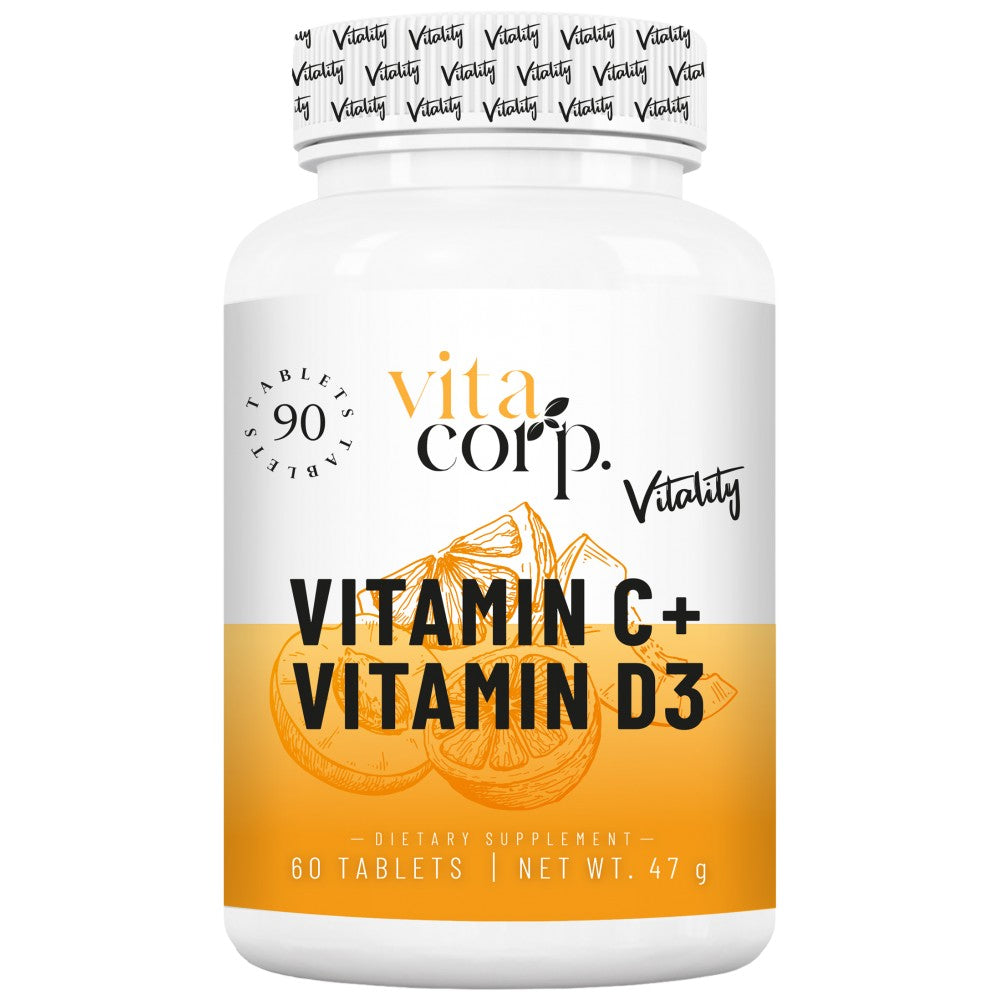 Vitamina C + vitamina D vitalità - 90 compresse