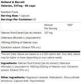 Valeriana 337 mg - 60 capsule