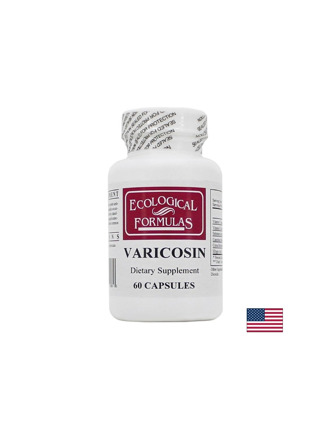 Vene varicose, circolazione sanguigna compromessa - Varicosina, 60 capsule