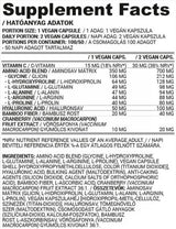 Supporto al collagene vegano/con acido ialuronico e aminoacidi - 100 capsule