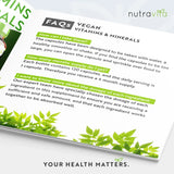 Multivitaminico essenziale vegano /120 capsule, 120 giorni/ <tc>Nutravita</tc>