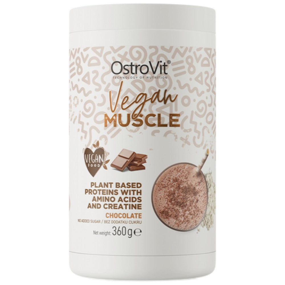 Muscolo vegano | con Creatina, BCAA e Ginseng 360 grammi