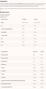 Muscolo vegano | con Creatina, BCAA e Ginseng 360 grammi