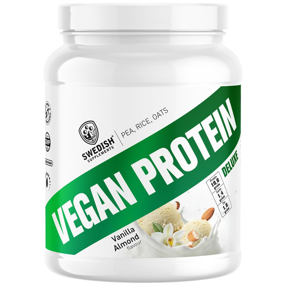 Proteine ​​Vegane Deluxe | di Piselli, Riso e Avena - 750 grammi