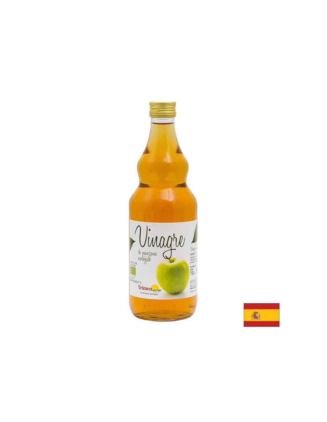 Aceto di mele biologico - Vinagre de manȝana ecologica, 750 ml