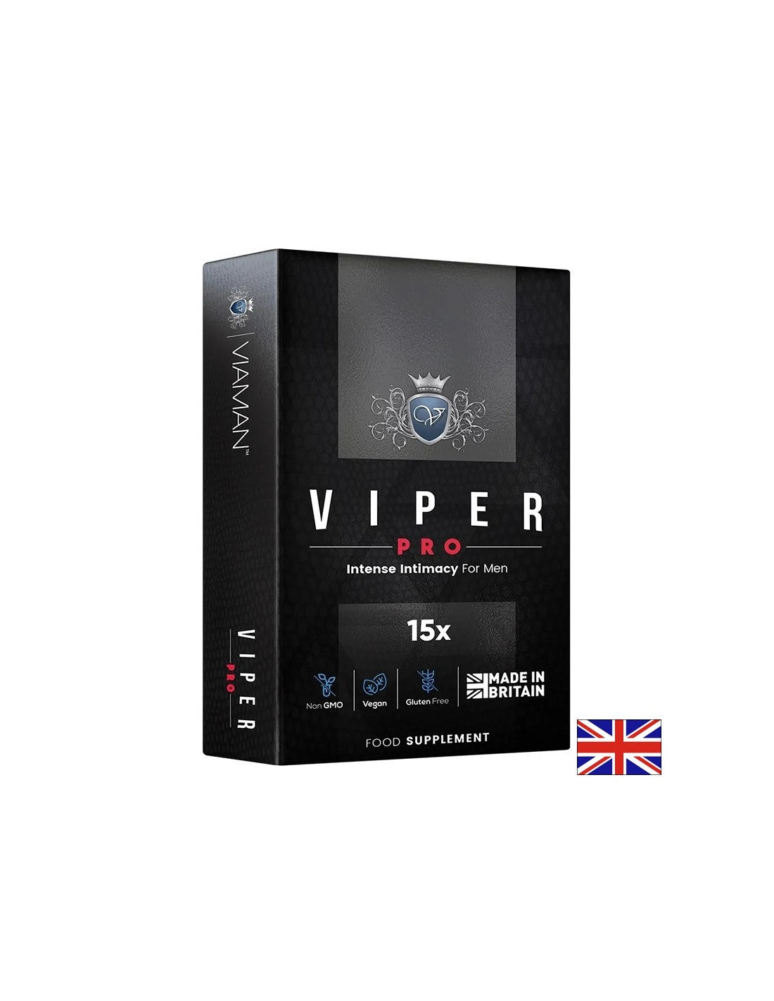 Afrodisiaco per uomo Viper Pro, 15 capsule