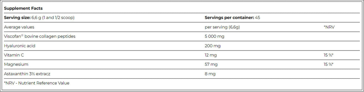 Bevanda al collagene Viscofan - 0,300 KG