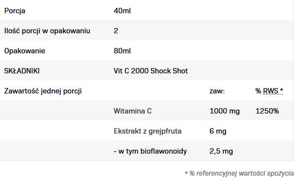 Vit C 2000 Urto - 80 ml