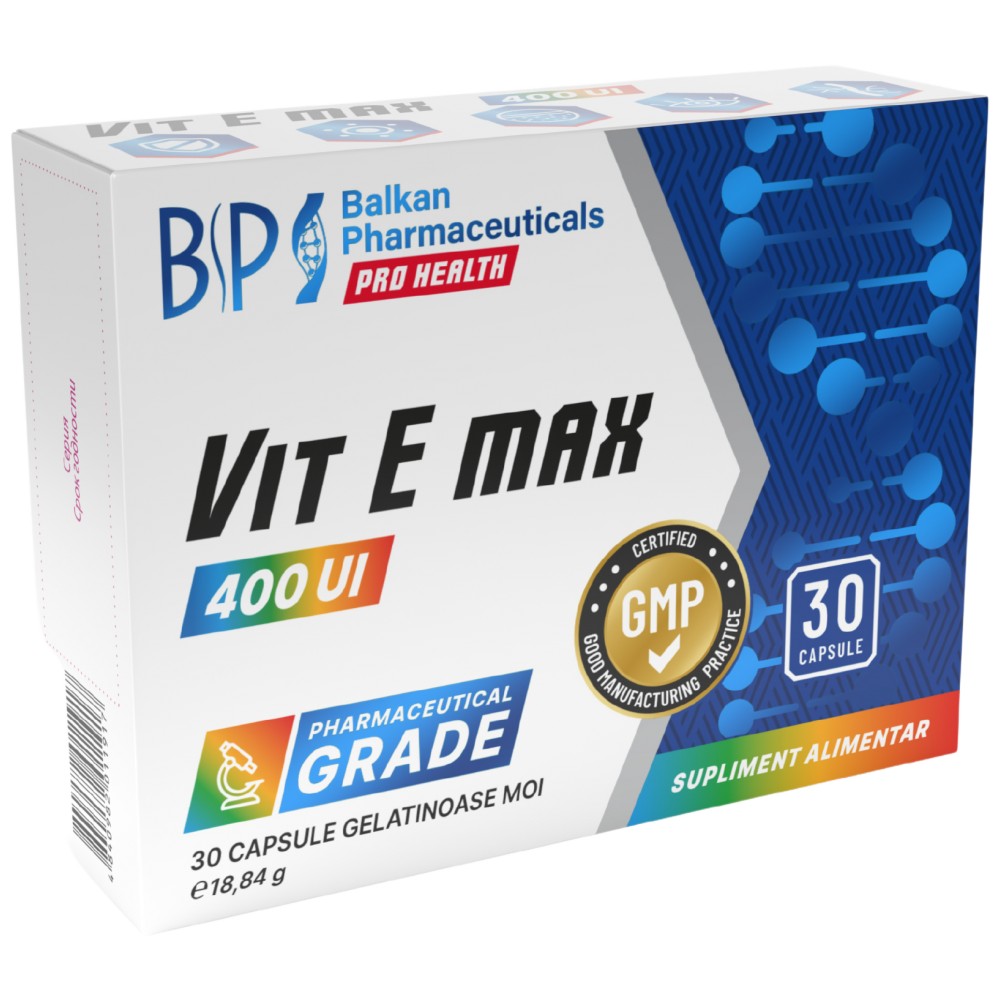 Vit E Max 400 UI - 30 capsule