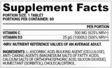 Vita C + D3 | Vitamina C 500 mg + Vitamina D 1000 UI 60 Compresse
