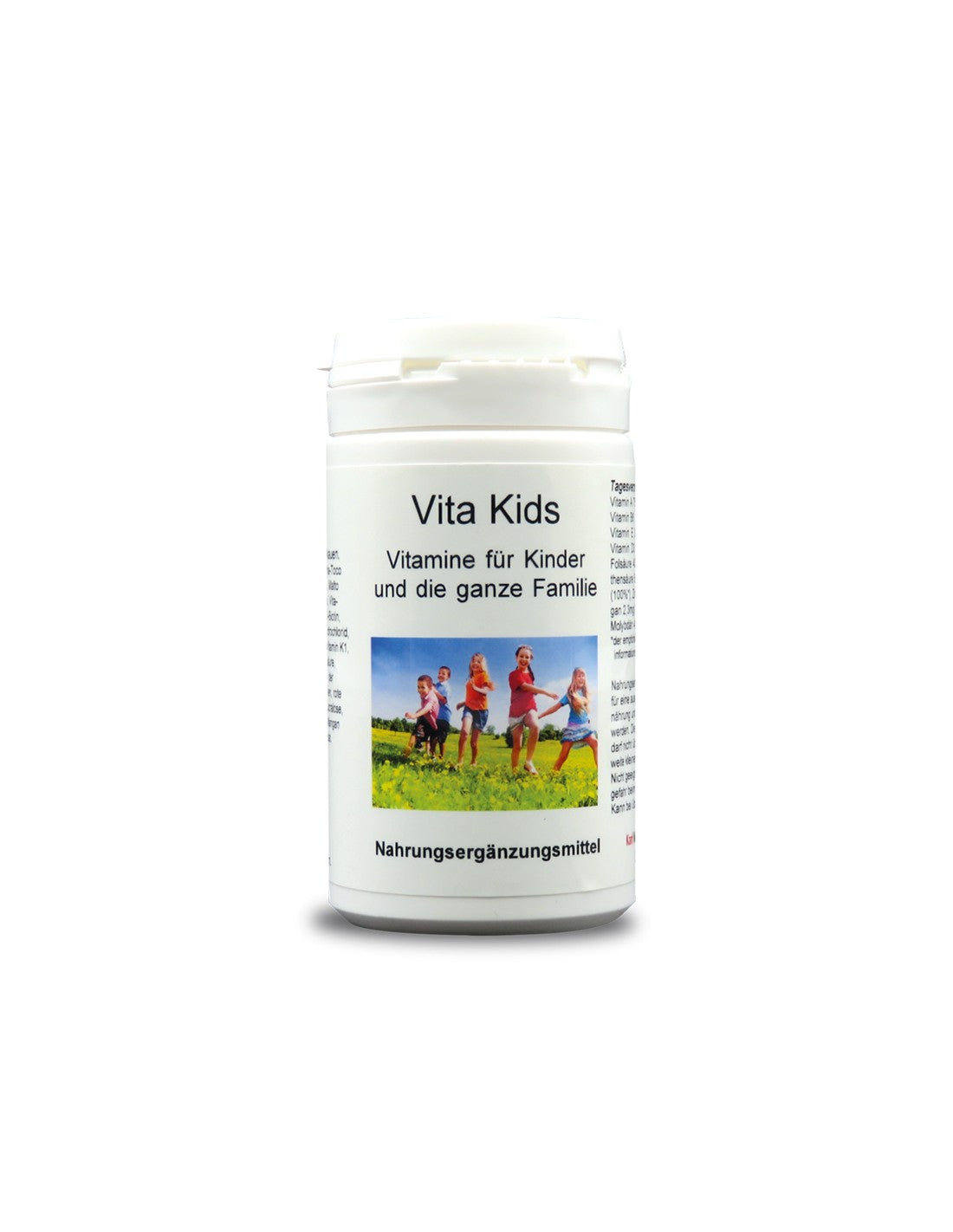 Vita Kids - Vitamine per bambini, 60 compresse masticabili con <tc>Karl Minck</tc> sapore di lampone