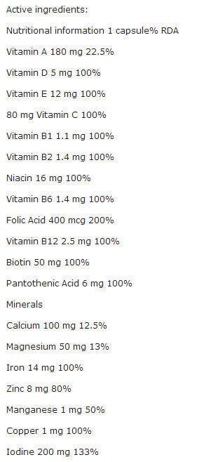 Vita-Min Plus Mama 30 capsule. OLIMPO