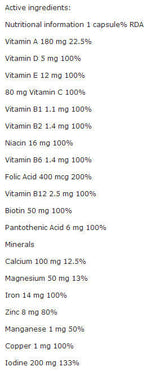 Vita-Min Plus Mama 30 capsule. OLIMPO