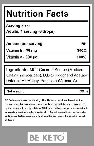 Vitamina A+E in Gocce - 30 ml
