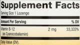 Vitamina B-12 2000 mcg - 100 confetti